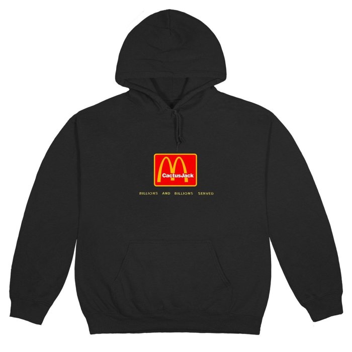 Travis Scott x McDonald’s Billions Served Hoodie
