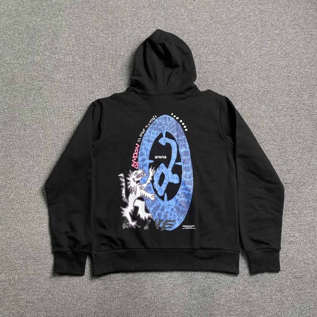Travis Scott London Black Hoodie