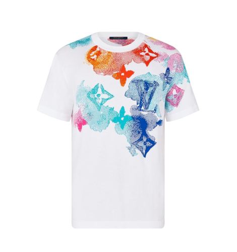 LOUIS VUITTON TEE SHIRT WATERCOLOR MONOGRAM – LVTS003