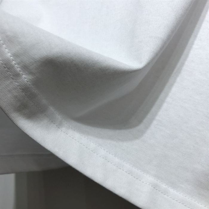 BALENCIAGA MEN’S YEAR OF THE TIGER T-SHIRT MEDIUM FIT IN WHITE – BAS001