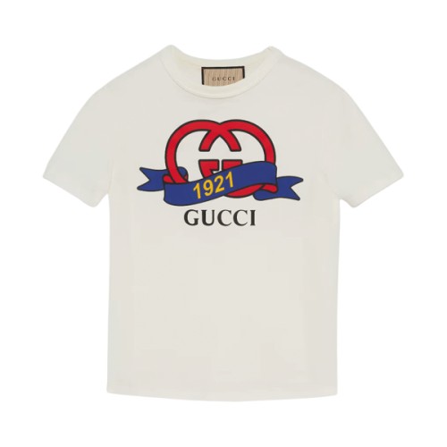 GUCCI INTERLOCKING G 1921 GUCCI COTTON T-SHIRT – GGS048