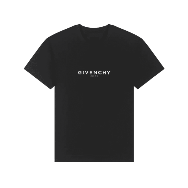 GIVENCHY REVERSE OVERSIZED T-SHIRT IN BLACK – GTS008