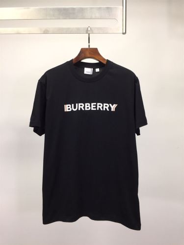 BURBERRY LOGO PRINT OVERSIZED T-SHIRT – BRS007