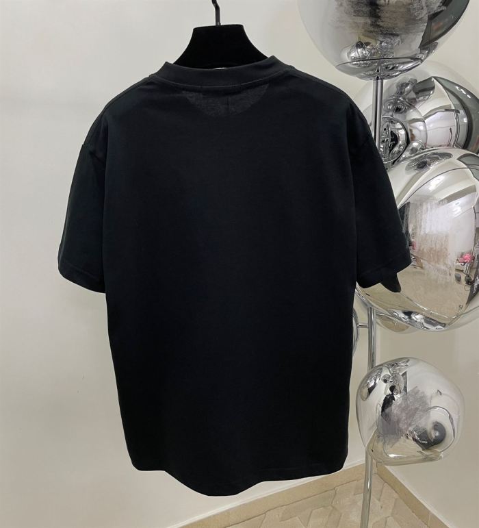 DOLCE & GABBANA COTTON T-SHIRT WITH DG EMBROIDERY – DT009