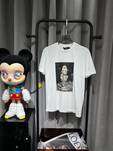 DOLCE & GABBANA CIAO KIM PASTA-PRINT T-SHIRT – DT012