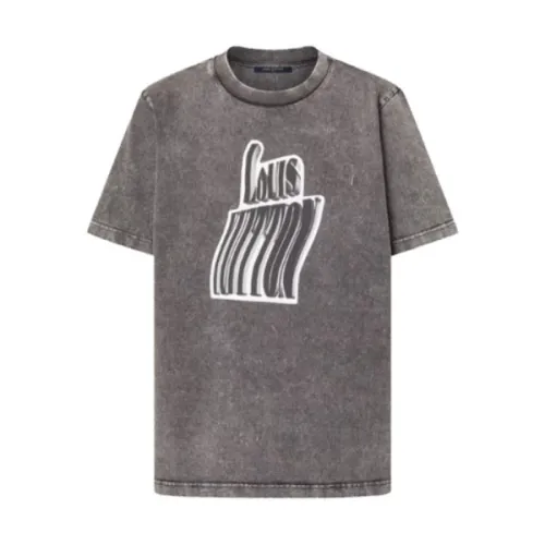 LOUIS VUITTON GRAPHIC LV SIGNATURE T-SHIRT – LVTS072