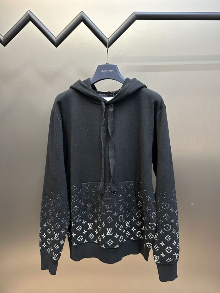 LOUIS VUITTON GRADIENT COTTON HOODIE – LH070