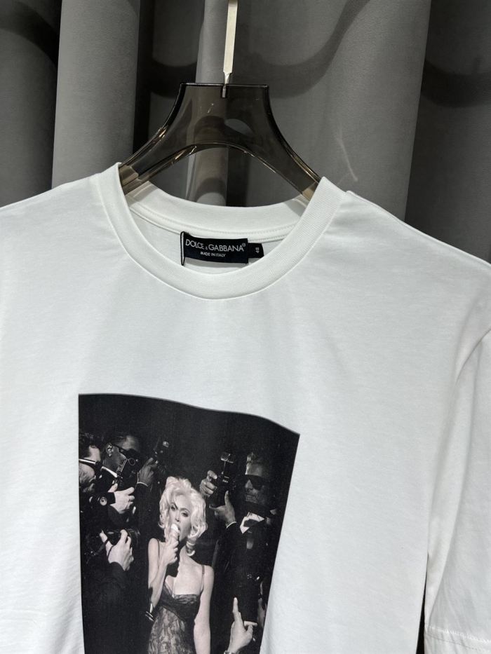 DOLCE & GABBANA CIAO KIM ICE CREAM-PRINT T-SHIRT – DT013