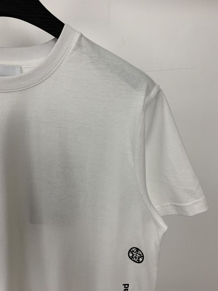 BURBERRY WHITE CARRICK COORDINATE T-SHIRT – BRS031