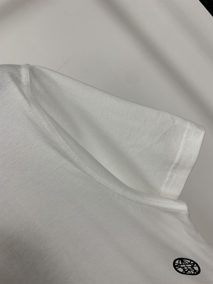 BURBERRY WHITE CARRICK COORDINATE T-SHIRT – BRS031