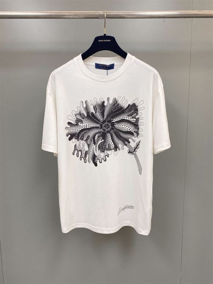 LOUIS VUITTON LV X YK PSYCHEDELIC FLOWER REGULAR T-SHIRT – LVTS037