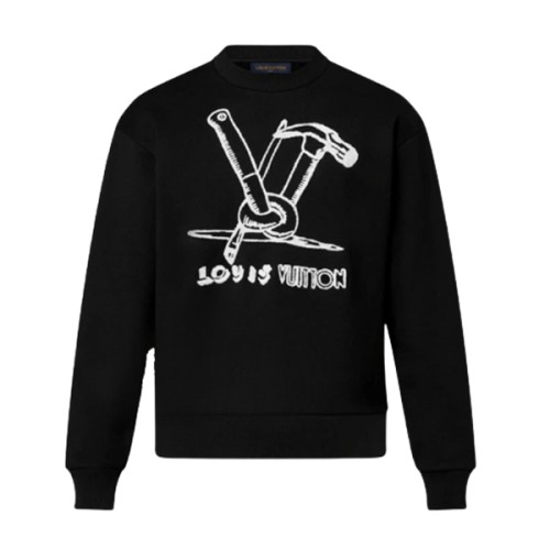 LOUIS VUITTON EMBROIDERED COTTON SWEATSHIRT – LVH048