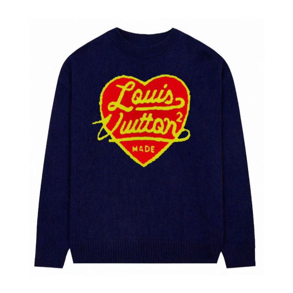 LOUIS VUITTON X NIGO HEART LOGO SWEATERS – LH061