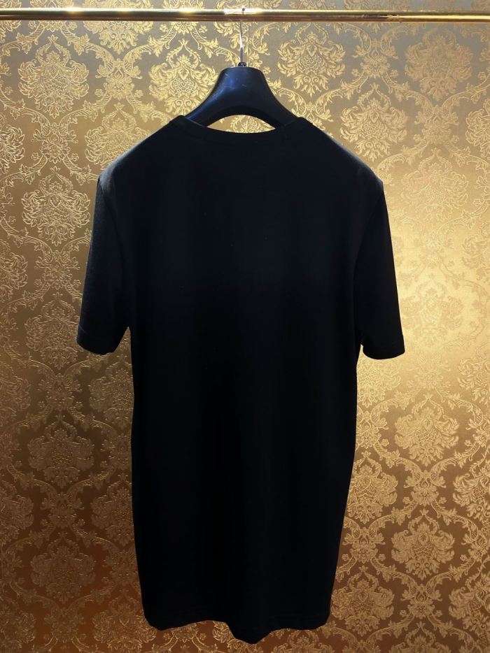 DOLCE & GABBANA ROUND-NECK T-SHIRT WITH DOLCE&GABBANA PRINT – DT005