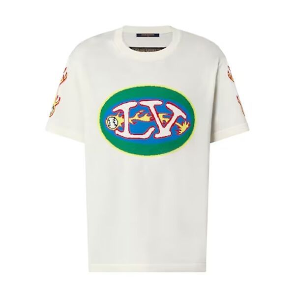 LOUIS VUITTON GRAPHIC SHORT-SLEEVED CREWNECK – LVTS061