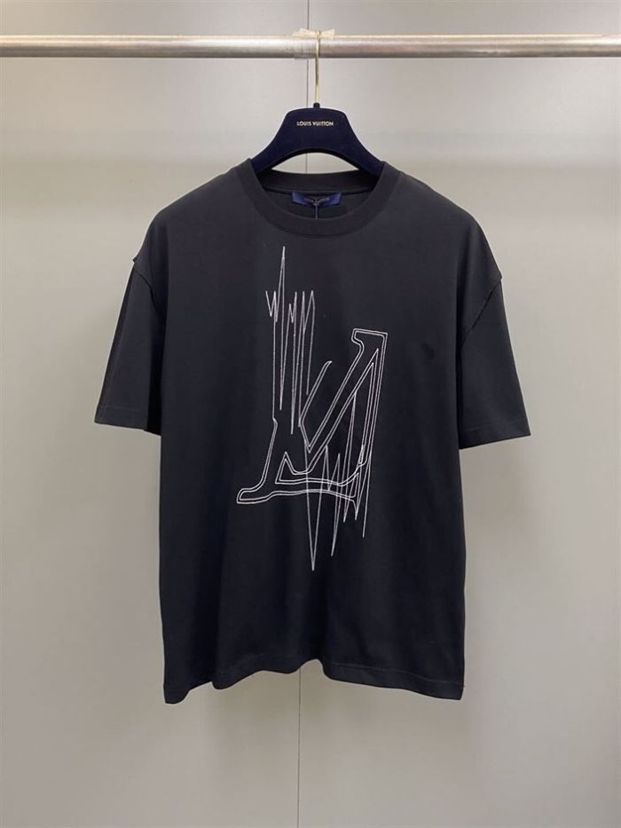 LOUIS VUITTON FREQUENCY GRAPHIC T-SHIRT – LVTS041