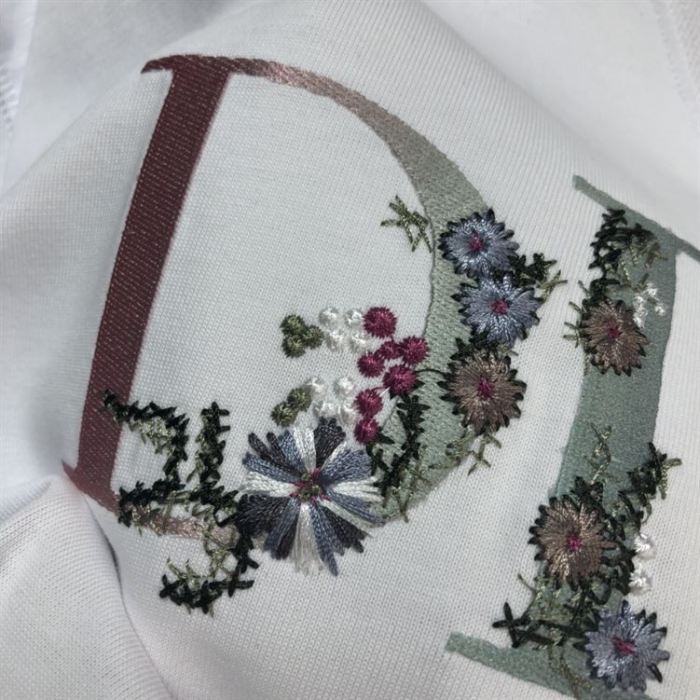 DIOR FLOWER LOGO T-SHIRT – DOT005
