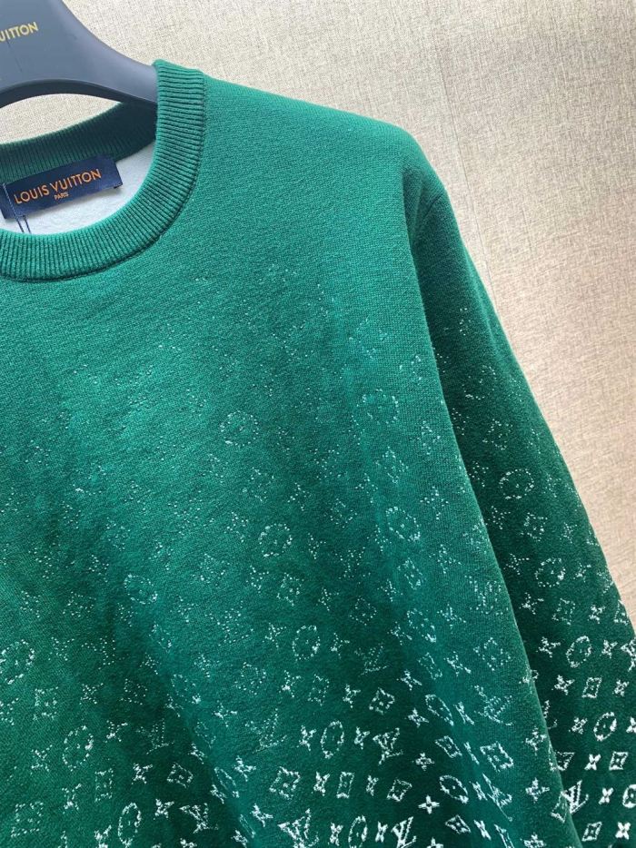 LOUIS VUITTON MONOGRAM GRADIENT COTTON CREWNECK – LVH051