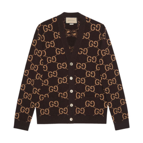 GUCCI GG SUPREME INTARSIA CARDIGAN – GCK032