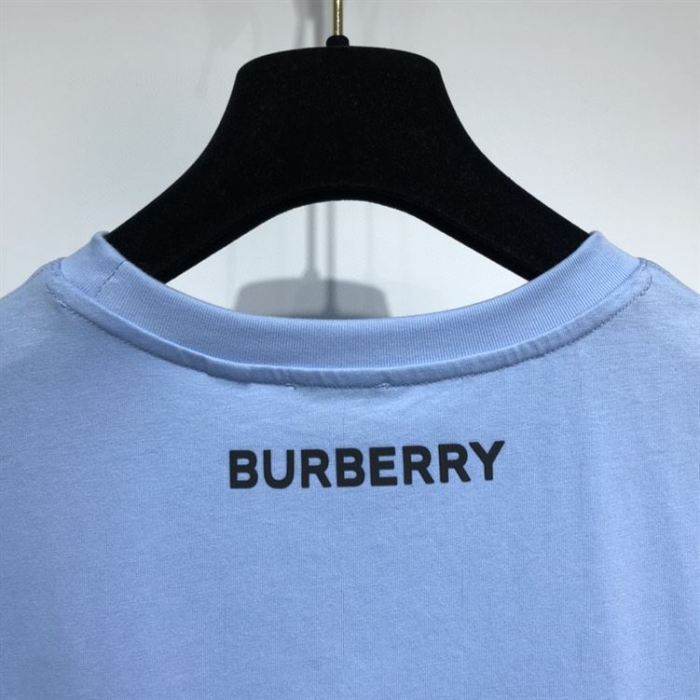 BURBERRY LETTER GRAPHIC COTTON OVERSIZED T-SHIRT – BRS020