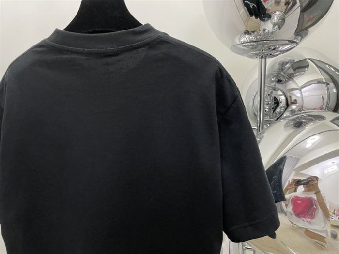 DOLCE & GABBANA COTTON T-SHIRT WITH DG EMBROIDERY – DT009