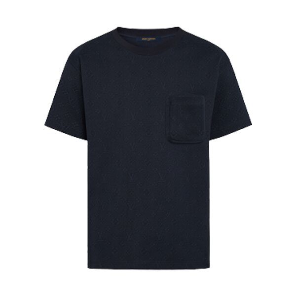 LOUIS VUITTON SIGNATURE 3D POCKET MONOGRAM T-SHIRT – LVTS048