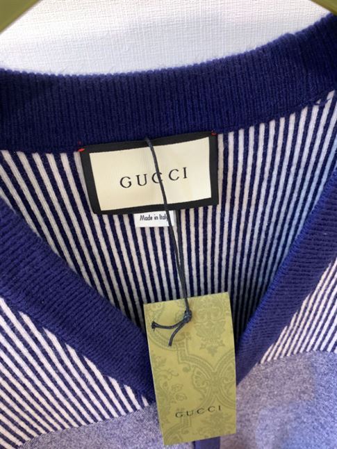 GUCCI BLUE CARDIGAN BUTTONS – GCK026