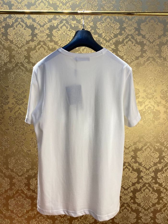 DOLCE & GABBANA ROUND-NECK T-SHIRT WITH DOLCE&GABBANA PRINT – DT004