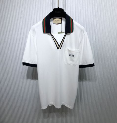 GUCCI COTTON PIQUET POLO SHIRT – GGS042