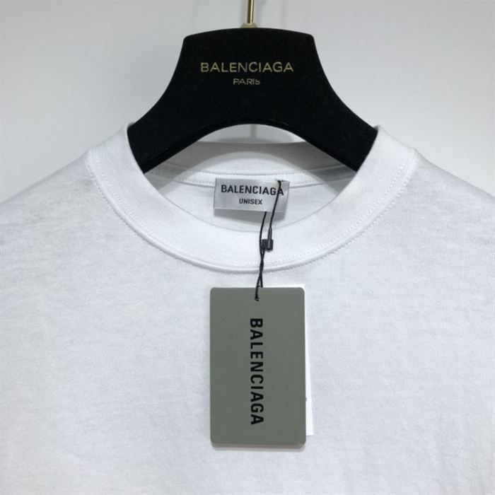 BALENCIAGA MEN’S YEAR OF THE TIGER T-SHIRT MEDIUM FIT IN WHITE – BAS001