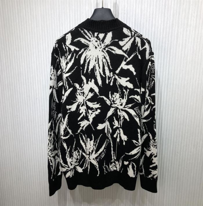LOUIS VUITTON THISTLE JACQUARD CARDIGAN – LVH049