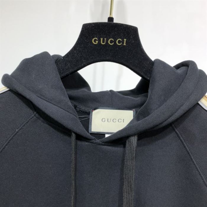 GUCCI COTTON JERSEY HOODED SWEATSHIRT – GCK018