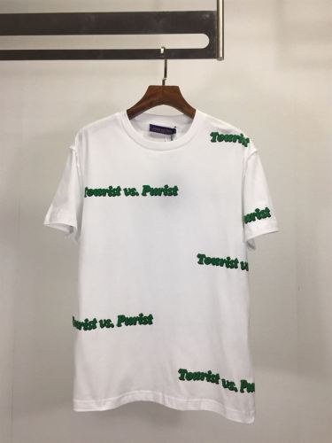 LOUIS VUITTON TOURIST AND PURIST PRINTED TEE IN WHITE – LVTS022
