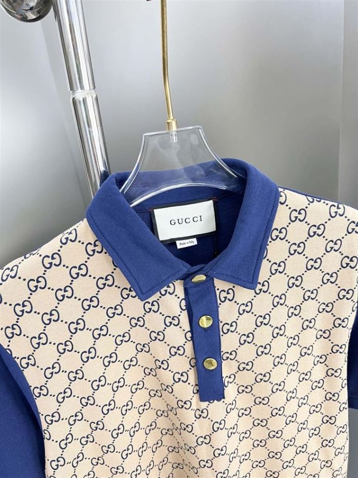 GUCCI MAXI GG SILK COTTON POLO – GGS044