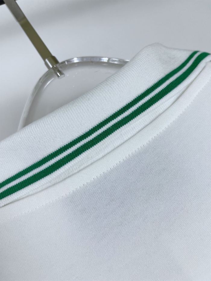 GUCCI COTTON POLO WITH WEB AND INTERLOCKING G – GGS037