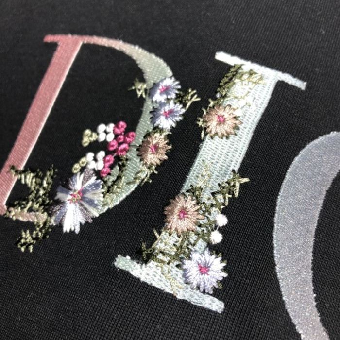 DIOR FLOWER LOGO T-SHIRT – DOT004
