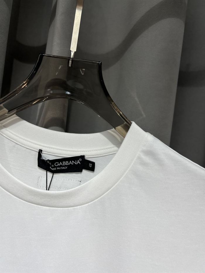 DOLCE & GABBANA CIAO KIM PASTA-PRINT T-SHIRT – DT012