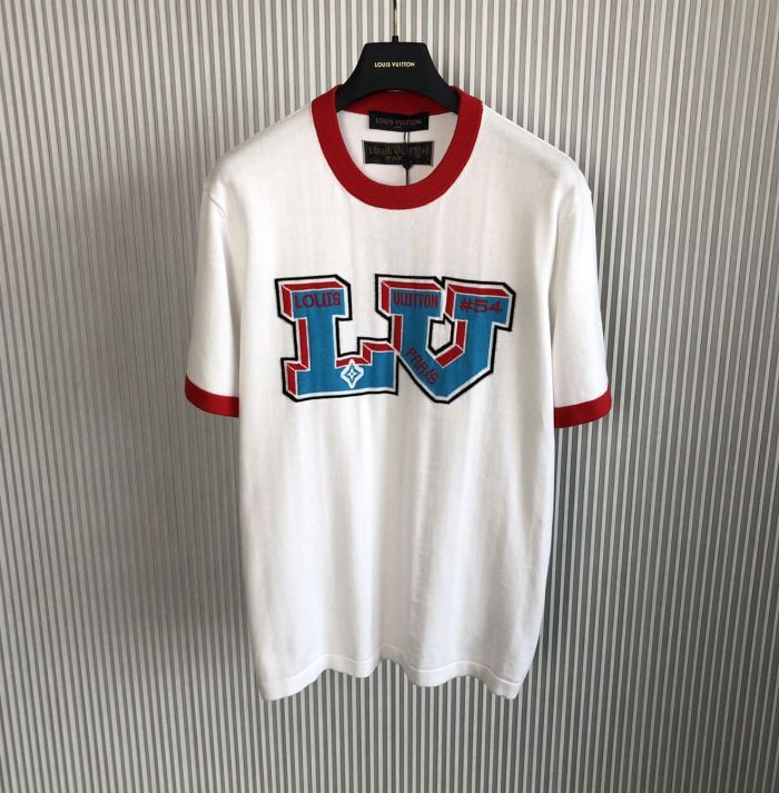 LOUIS VUITTON SIGNATURE LV KNIT T-SHIRT – LVTS031