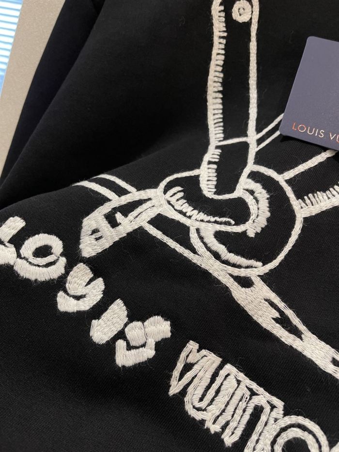 LOUIS VUITTON EMBROIDERED COTTON SWEATSHIRT – LVH048