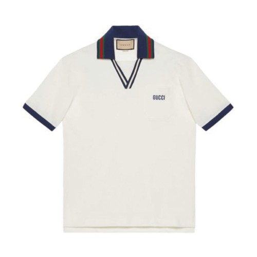 GUCCI COTTON PIQUET POLO SHIRT – GGS042