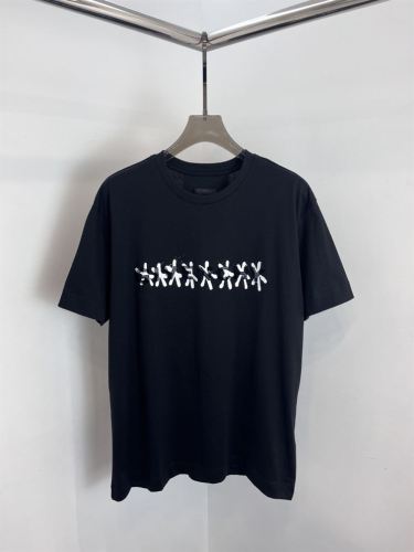 GIVENCHY SLIM FIT T-SHIRT WITH TAG EFFECT – GTS009