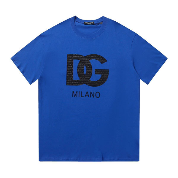 DOLCE & GABBANA COTTON T-SHIRT WITH DG MILANO PRINT – DT011