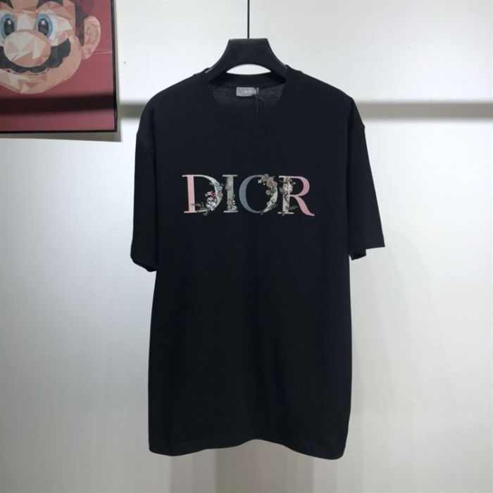 DIOR FLOWER LOGO T-SHIRT – DOT004