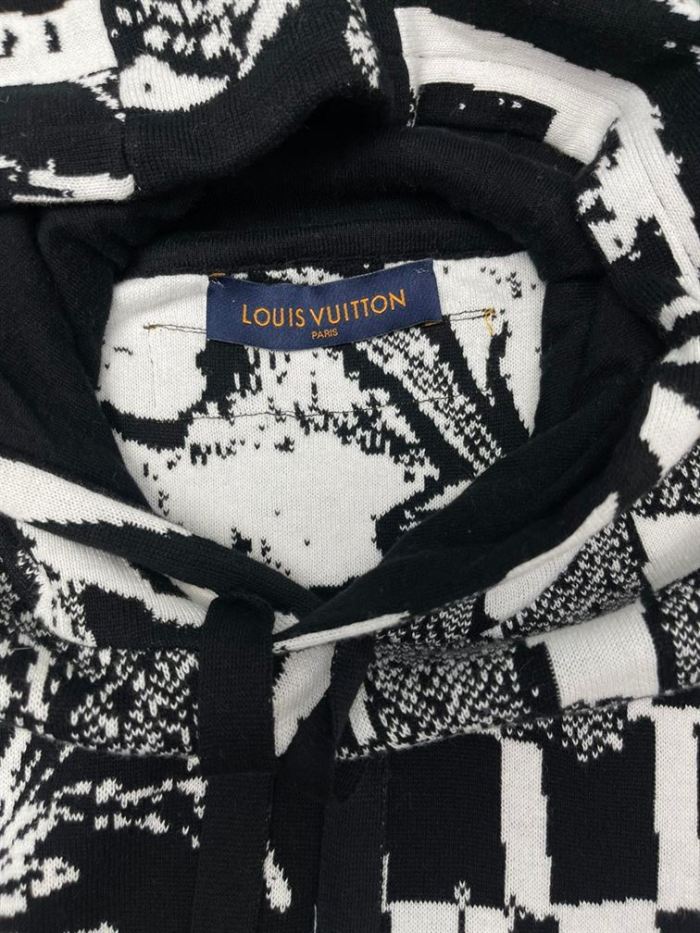 LOUIS VUITTON PARISIAN COLLAGE JACQUARD HOODIE – LH060