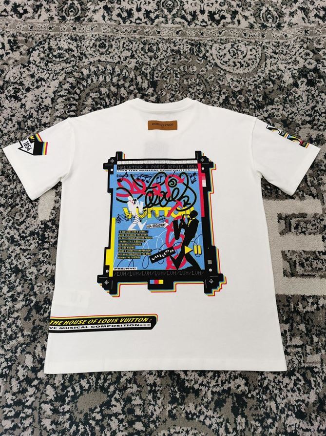 LOUIS VUITTON JAZZ FLYERS SHORT-SLEEVED T-SHIRT – LVTS038