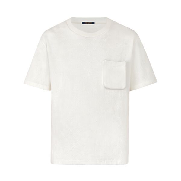 LOUIS VUITTON SIGNATURE 3D POCKET MONOGRAM T-SHIRT – LVTS047