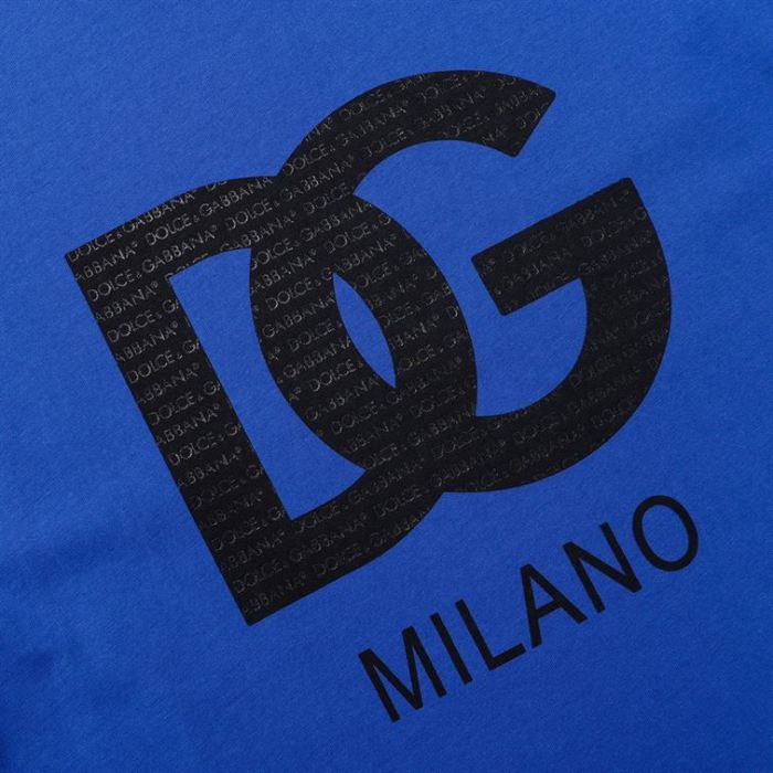 DOLCE & GABBANA COTTON T-SHIRT WITH DG MILANO PRINT – DT011