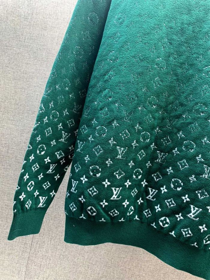 LOUIS VUITTON MONOGRAM GRADIENT COTTON CREWNECK – LVH051