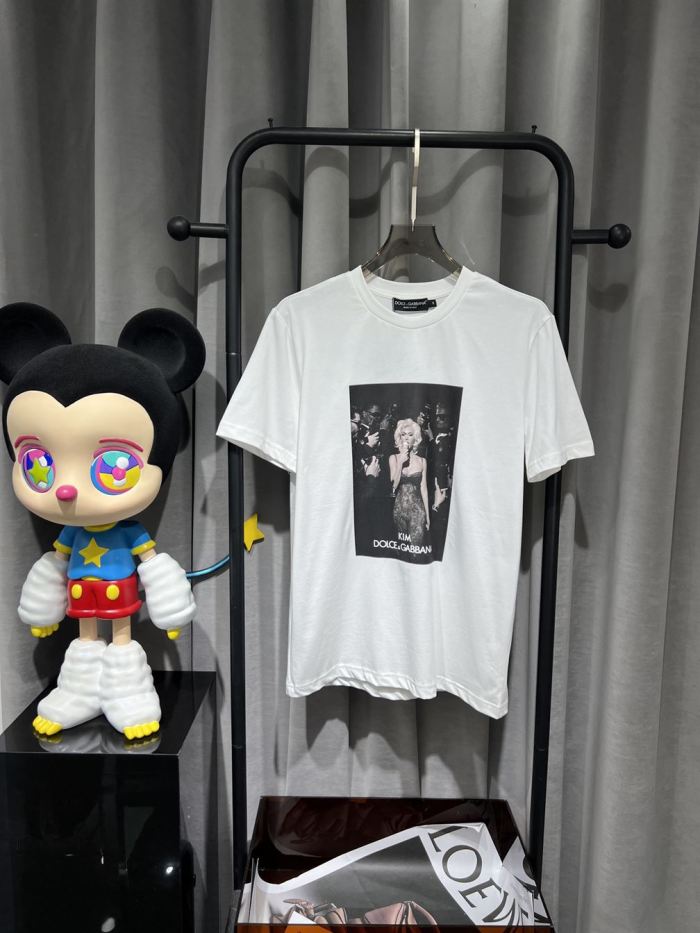 DOLCE & GABBANA CIAO KIM ICE CREAM-PRINT T-SHIRT – DT013