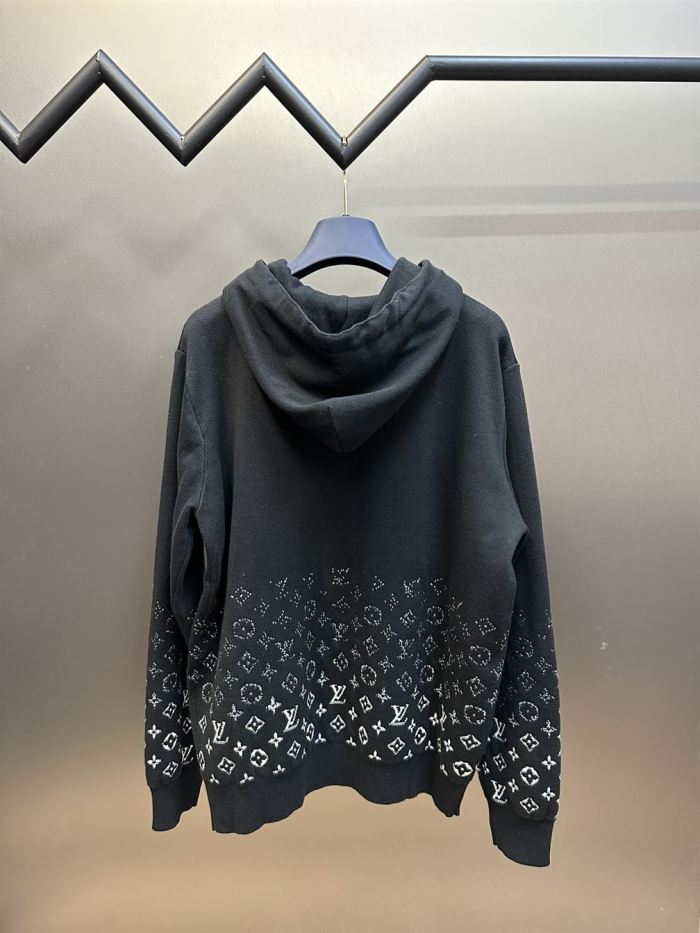 LOUIS VUITTON GRADIENT COTTON HOODIE – LH070